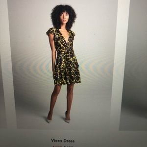 A.L.C. Viera Print Silk Dress